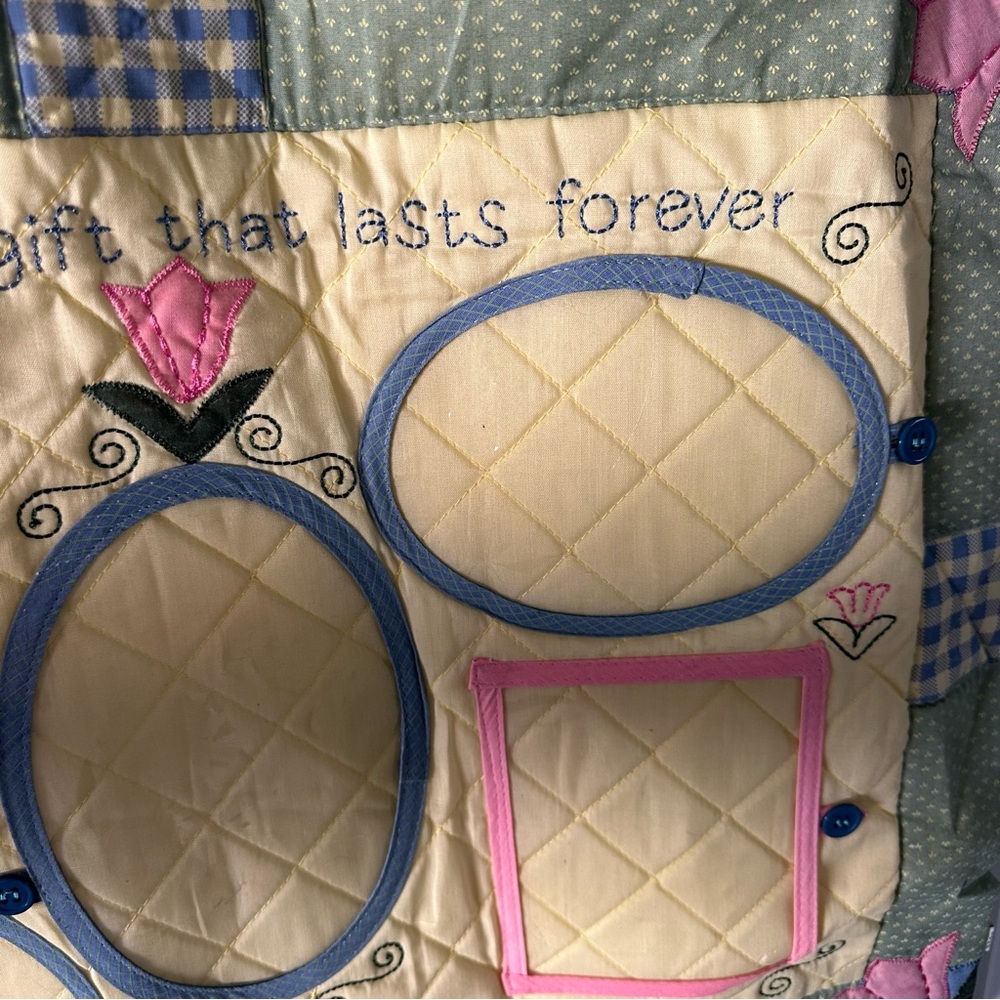 Wall Quilted Pictures Frame Hanger Decor 1 unit - Picture 3 of 8